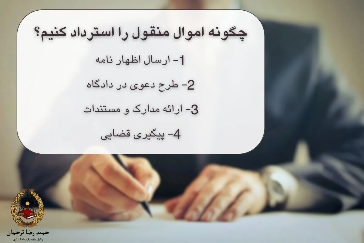 استرداد اموال منقول