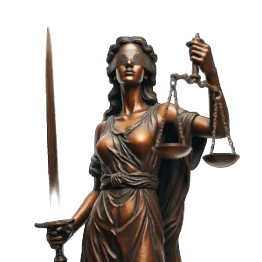 مجسمه عدالت وکیل ترجمان